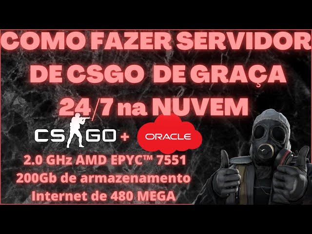 Criando server de CS GO na VPS da Oracle Cloud free tier de graça usando linux ubuntu